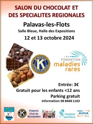 Affiche Salon du Chocolat et des Spécialités Régionales